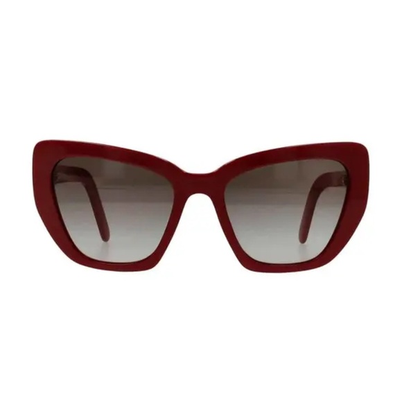 Prada Red Cat-Eye Sunglasses - NWOT - Picture 2 of 6